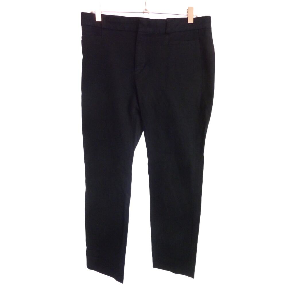 Banana Republic Sloan Black Ankle Cropped Skinny Pants Trousers 8